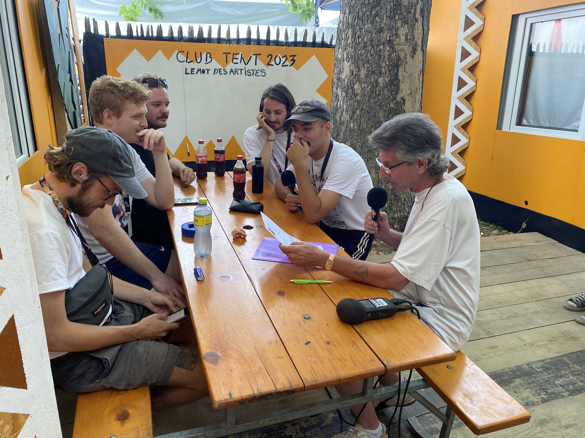Interview de "Fomies" par Cédric au Paléo Festival