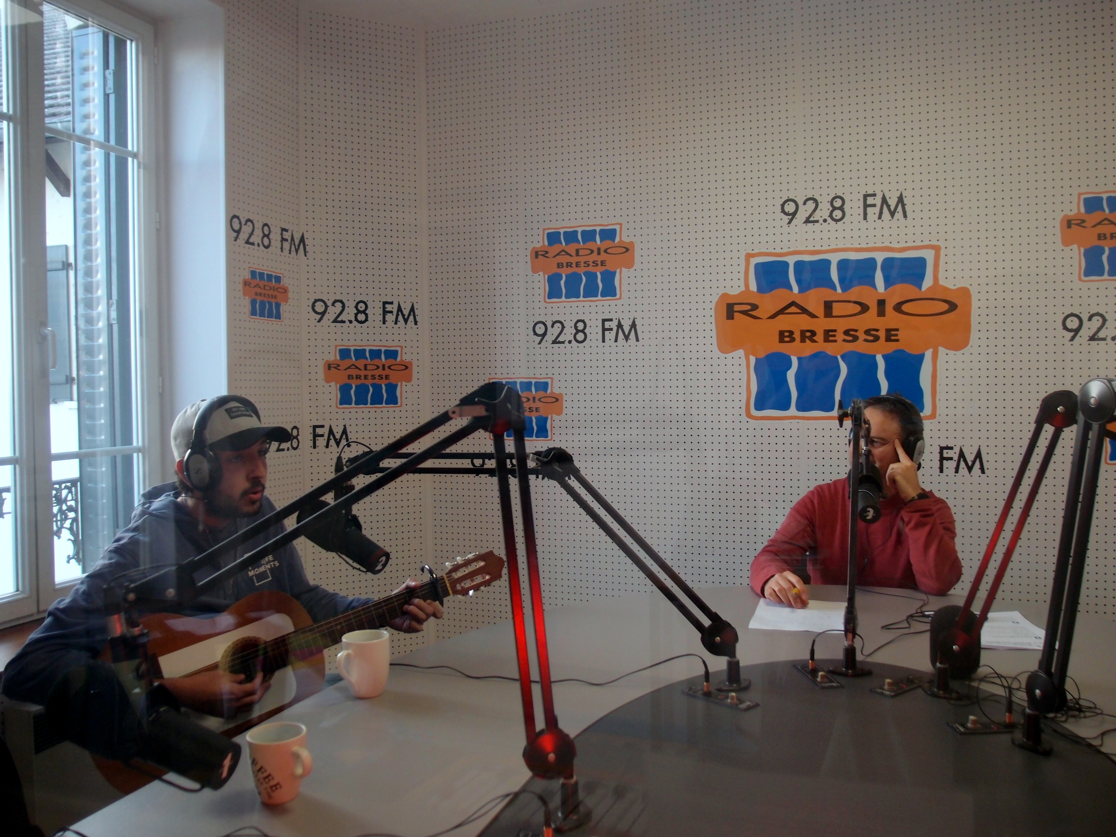 Teddy Kholer en live sur Radio Bresse