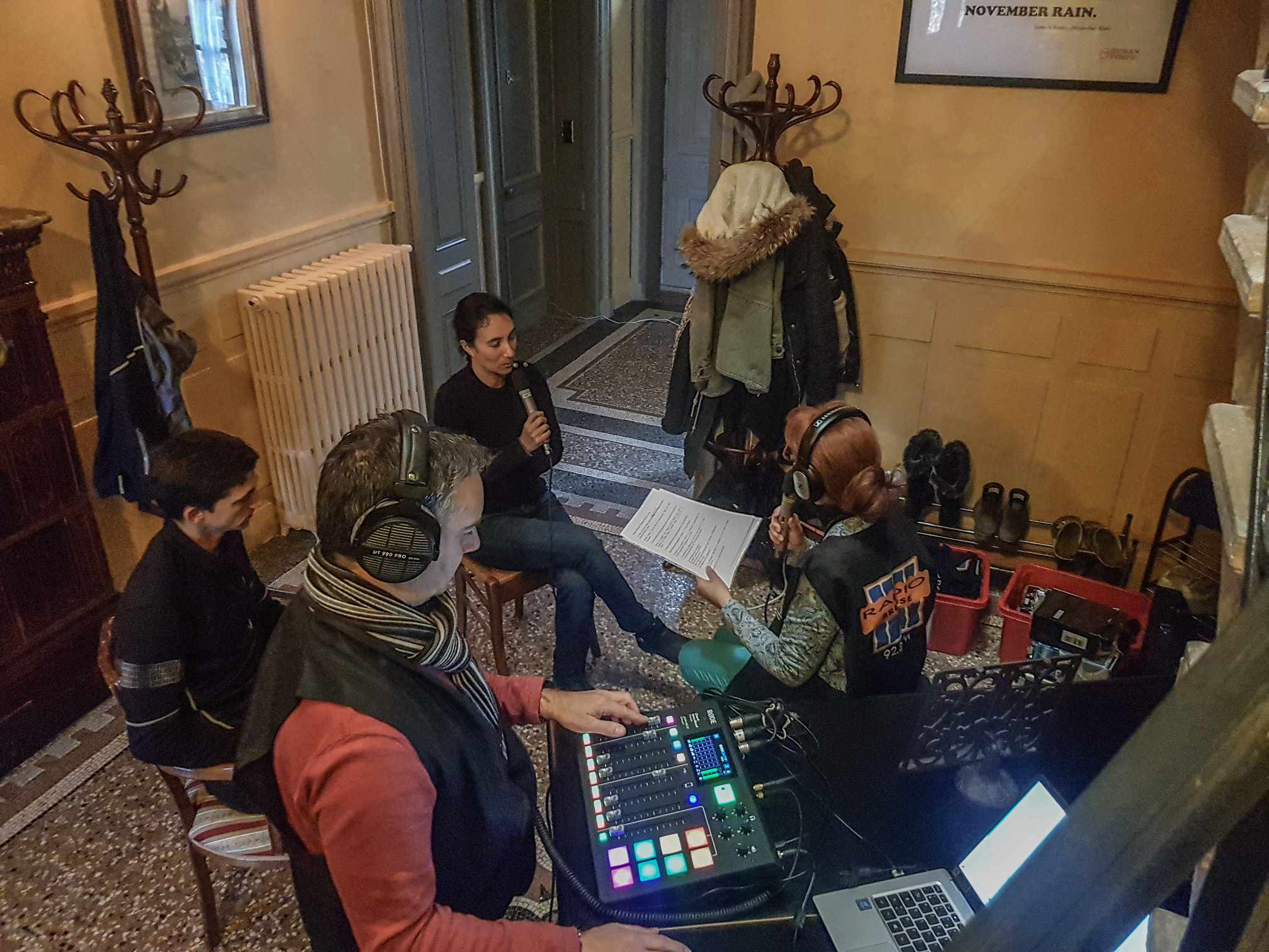 Libre antenne en direct de la maison Vialet de Cuisery
