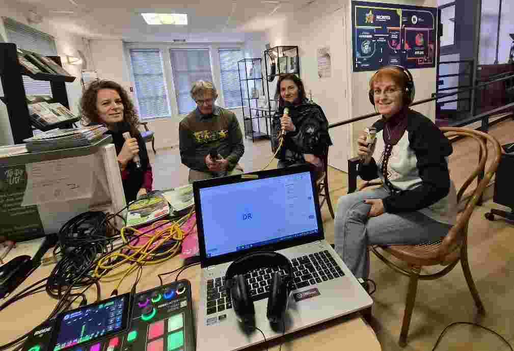 Libre antenne en direct du musée de l'imprimerie de Louhans
